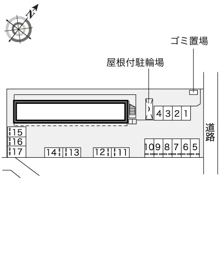 ★手数料０円★鶴ヶ島市鶴ヶ丘　月極駐車場（LP）